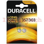 DURACELL - Batterie Specialistiche Bottone Silver 357 - 2 PK 5000394013858 - DUR357