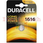 DURACELL - Batterie Specialistiche Lithium DL 1616 - 1 PK 5000394030336 - DUR1616