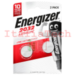 ENERGIZER - Batterie Energizer Lithium CR2032 - 2 PK 5000394000000 - ENERGZ2032
