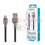 Cavo Forever Tornado USB/Type C 1 mt. 3A Nero - 00430311