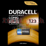 DURACELL - Batterie Specialistiche Lithium ULTRA DL123 - 1 PK 5000394123106 - DUR123