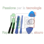 KIT SMONTAGGIO iPhone iPad 3G 3Gs 4 4s 5 5s samsung s tools ventosa 7 pezzi