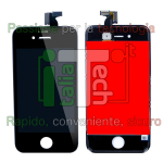 TOUCH LCD ASSEMBLATO per IPHONE 4 NERO vetro touchscreen schermo 4g display