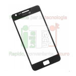 VETRINO per touchscreen Samsung i9100 vetro touch screen NERO Galaxy S2