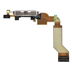 CONNETTORE DI CARICA DOCK per apple iphone 4s bianco flex ricarica flat dati white