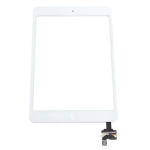 VETRINO touchscreen ASSEMBLATO per iPad Mini BIANCO vetro touch screen tasto home IC chip