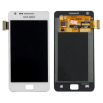 DISPLAY ORIGINALE per SAMSUNG GT i9100 GALAXY S2 LCD VETRINO BIANCO TOUCH SCREEN
