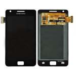 DISPLAY ORIGINALE per SAMSUNG GT i9100 GALAXY S2 LCD VETRINO NERO TOUCH SCREEN