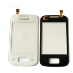 VETRINO TOUCHSCREEN per Samsung S5300 vetro touch screen GT-S5300 Pocket BIANCO