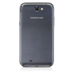 SCOCCA posteriore per Samsung N7100 grigio grey back cover copri batteria Galaxy Note 2