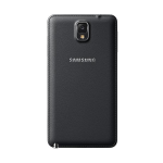SCOCCA posteriore per Samsung Galaxy Note 3 N9000 N9005 nero back cover copri batteria