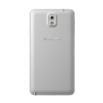SCOCCA posteriore per Samsung Galaxy Note 3 N9000 N9005 bianco back cover copri batteria