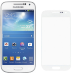 VETRINO per touchscreen Samsung Galaxy S4 Mini bianco vetro touch i9192 i9195 Dual