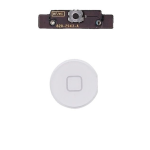 FLAT TASTO HOME per apple ipad 2 centrale assemblato FLEX con cursore BIANCO