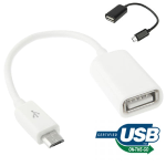 CAVO ADATTATORE OTG 2.0 micro usb 5pin a femmina per tablet cellulari