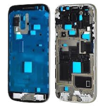 TELAIO CENTRALE per Samsung i9195 Galaxy S4 mini CORNICE silver plate MIDDLE FRAME