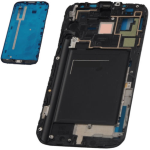 TELAIO CENTRALE per Samsung n7100 Galaxy Note 2 metal silver plate MIDDLE FRAME bianco