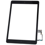 VETRO TOUCHSCREEN ASSEMBLATO per iPad 5 Air touch screen tasto home biadesivo NERO