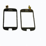 VETRINO TOUCHSCREEN per Samsung S5670 vetro touch screen Galaxy Fit NERO gt