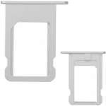 CARRELLO PORTA SIM per iPhone 6s tray carrellino scheda nano vano lettore BIANCO