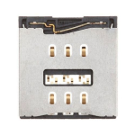 LETTORE SIM per APPLE IPHONE 5s scheda nano-sim modulo slot card porta