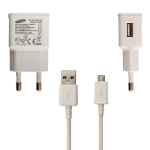 Caricabatteria Travel RETE originale Samsung ETA-U90EWE USB PER Galaxy S3 S4 S5 2A MICRO USB bianco