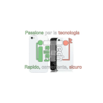 Back Cover Copribatteria Vetro posteriore Per apple iphone 4 BIANCO scocca retro