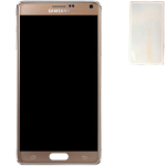 DISPLAY LCD ORIGINALE Samsung N910F Note 4 GOLD ORO touch vetro schermo completo