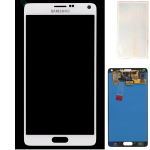 DISPLAY LCD ORIGINALE Samsung N910F Note 4 BIANCO touch vetro schermo completo