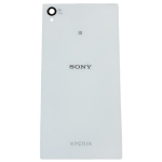 SCOCCA posteriore per Sony Xperia Z2 L50 L50W D6503 bianco back cover copri batteria vetro
