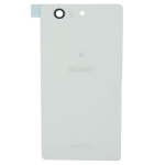 SCOCCA posteriore per Sony Xperia Z3 Compact D5803 bianco back cover copri batteria vetro
