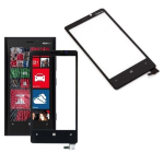 TOUCHSCREEN VETRINO per Nokia Lumia 920 NERO touch screen frame schermo vetro