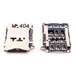 LETTORE SCHEDA SIM CARD PER SAMSUNG SM-A300 F SM-A500F A3 A5 socket no flat flex
