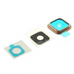 LENTE VETRO FOTOCAMERA POSTERIORE BACK per SAMSUNG GALAXY Note 4 N910F ORO camera vetrino retro