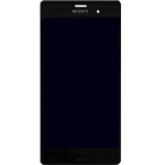 TOUCHSCREEN LCD DISPLAY per Sony Xperia Z3 D6603 touch vetro schermo NERO vetrino