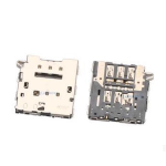 LETTORE SCHEDA SIM CARD PER SAMSUNG S6 EDGE SM-G925 SM-G925F socket no flat flex