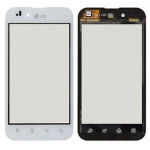 VETRO TOUCHSCREEN per LG P970 Optimus vetrino touch screen BIANCO no display
