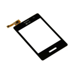 VETRO TOUCHSCREEN per LG L3 II 2 E430 Optimus vetrino touch screen NERO no display L 3