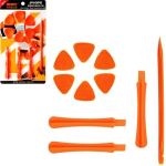 Jakemy Fiber Opening Tools JM-OP11 Kit 10in1 per apertura riparazioni smartphone tablet