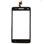 VETRO TOUCHSCREEN per Wiko Rainbow vetrino touch screen NERO con adesivo 3G 4G