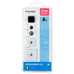 TETRAX ACCESSORIES KIT BIANCO ACCESSORI RICAMBI XVENT CLIP 35x35 25x25 14 11 MM