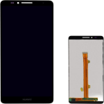 LCD DISPLAY + TOUCH COMPLETO PER HUAWEI ASCEND Mate 7 NERO MT7-TL10 MT7-L09  touchscreen vetro SOTTOCOSTO