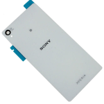 SCOCCA posteriore per Sony Xperia Z3 D6603 bianco back cover copri batteria vetro