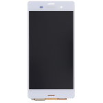 TOUCHSCREEN LCD DISPLAY per Sony Xperia Z3 D6603 touch vetro schermo BIANCO vetrino