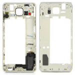CORNICE CENTRALE per Samsung SM-G850 G850 Galaxy ALPHA middle plate FRAME cover scocca SILVER