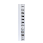 FOREVER SDOPPIATORE CARICABATTERIE DA TAVOLO 5 PORTE USB 5V DC 6A carica