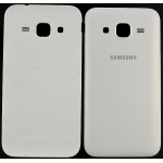 SCOCCA posteriore per Samsung G360F Galaxy CORE PRIME bianco back cover copri batteria