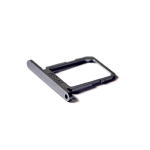 CARRELLO PORTA SIM per SAMSUNG S6 G920 tray carrellino scheda vano lettore NERO