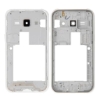 CORNICE CENTRALE per Samsung J100 J100FN Galaxy J1 middle plate BIANCO FRAME TASTO ON OFF VOLUME cover