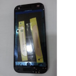 Cornice FRONTALE Scocca FRAME HTC M8 MINI ORO gold Ricambio Middle frame